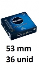 Preservativos MY SIZE 53 mm Caja 36 unidades