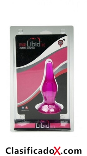 Plug anal Libid Liviano Rosa
