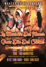 *MANSION. DIA DEL CLIENTE 24 DE FEBRERO*