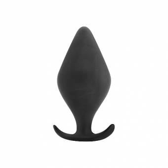 Plug Silicona Ancho Talla S Negro