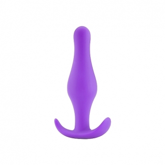Plug Silicona Extraible Talla S Morado