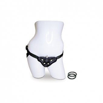 Arnés Vibrador Negro