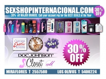 Dildos -Desarrolladres de Pene Sexshop Internacional Lima Peru envios Nacionales Tlf 01-5400224 - 964864773