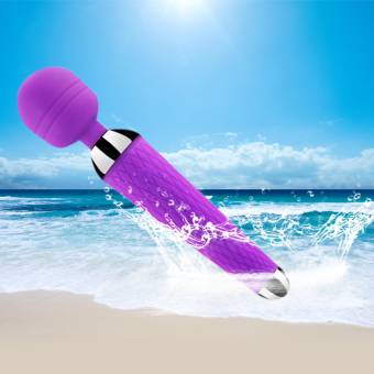 Hieha Vibrador para Clítoris Violáceo Funciona con USB Cargador 10 Frecuencias Silencio Batería de 500mah Silicona Médica Impermeable Juguete Sexual. Envíos a Castellón