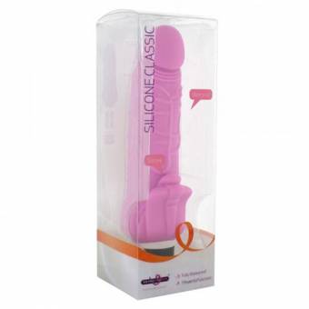Vibrador con Estimulador de Clitoris / 100 % Silicona / Motor con 7 Funciones Diferentes / Resistente al Agua. Envíos a Madrid