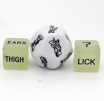 Demarkt Dados Sexuales de los dados parejas de adultos divertido de los dados del juego fijó para Jueguete Adulto para Amor / Parejas regalo, juego de 3. Envíos a Tarragona