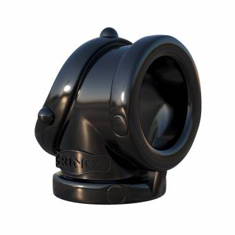 Fantasy C-Ringz Rock Hard Cock Pipe Anillo Negro - 85 gr. Envíos a Ciudad Real