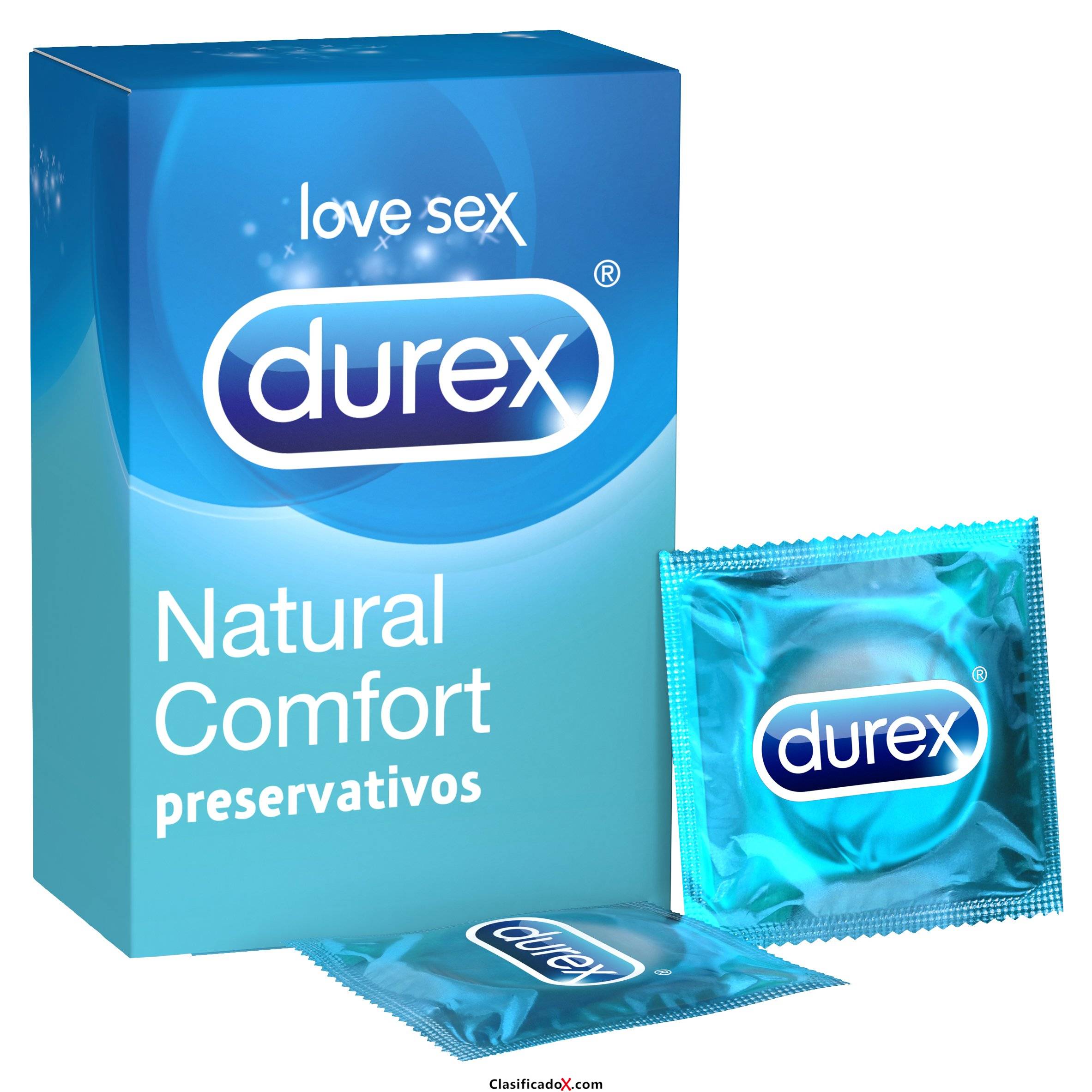 Durex Preservativos Natural Comfort - 24 unidades. Envíos a Madrid