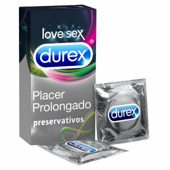 Durex Preservativos Placer Prolongado 12 unidades. Envíos a Navarra