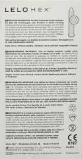 Lelo Hex Condones con Estructura Hexagonal Única - 12 Unidades. Envíos a Segovia
