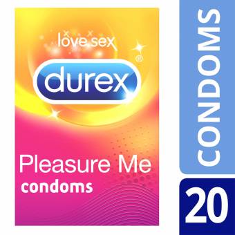 Preservativos Durex Pleasure Me, estriados y punteados. Envíos a Madrid