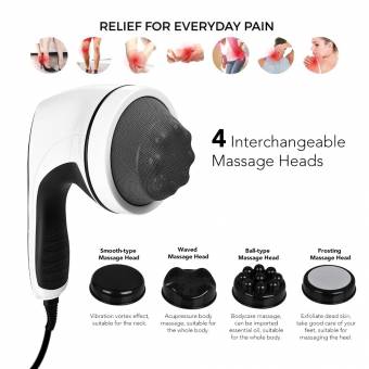 Ikeepi Masajeador Anticelulítico Eléctrico con Calor por Infrarrojos 4 en 1 Cabezal Body Contour. Envíos a Ávila