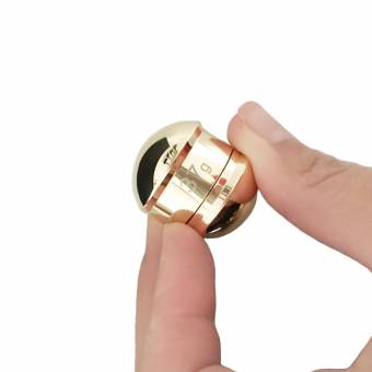 Nautime Bolas Chinas Suelo Pelvico Mujer de Metal Silicona Kegel Ejercitador Vibrador Masajeador de la Salud (Color Dorado). Envíos a Madrid