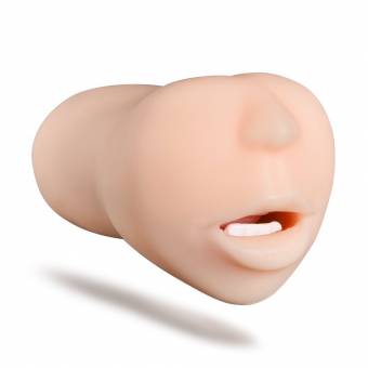Utimi 3 en 1 Vagina Anal Boca Masturbator Dientes Lengua Juguete Sexual para Hombres con Bullet Vibrador. Envíos a Salamanca