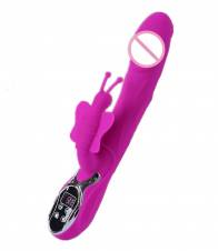 JULI 12 Modos Juguete Sexual Vibrador Silicona, 45ºC inteligente de calefacción Dual Motor G Punto Impermeable Recargable. Envíos a Álava
