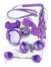 Demarkt 7pcs de cuero felpa Bondage Equipo Kits para el amor ( púrpura)). Envíos a Salamanca