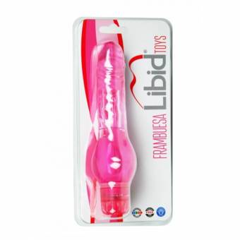 Vibrador ANAL-VAGINAL / Fabricado con TPR, Suave y deslizante / Motor con Vibracion regulable en Intensidad. Envíos a Madrid