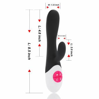 Lowestbest 16 frecuencia Vibrador Silicona Impermeable de G-Punto Estimulación del Clítoris Juguetes Sexuales Masajeador. Envíos a Barcelona