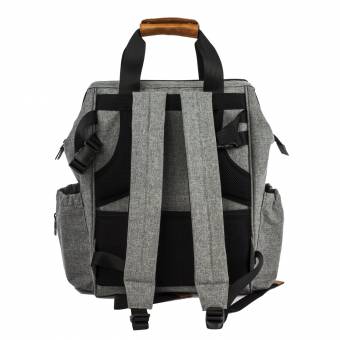 ALLCAMP Mochila de pañales para mamá, estilo versátil resistente al agua bolsa de pañales para bebés, gran capacidad de pañales cambiador de bolsa, organizador de cochecito con cambiar de mat. Envíos 