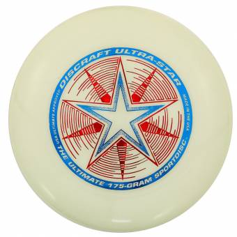 Discraft Ultrastar - Disco volador, 175g, brilla en la oscuridad. Envíos a Málaga