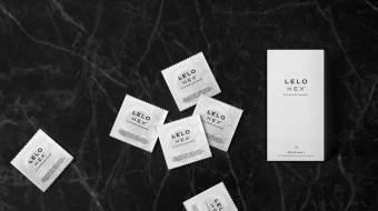 HEX de LELO El condón rediseñado - Lujosos condones con estructura hexagonal única (36). Envíos a Madrid