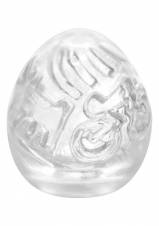 Tenga Huevo Keith Haring Street, Funda Masturbadora, 4.9 x 6.1 x 4.9 cm, Color Blanco / Multicolor - 42 gr. Envíos a Ávila