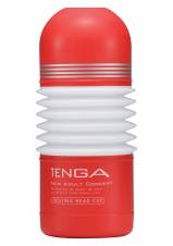 Tenga Rolling Head, Masturbador, 7.1 x 15.5 x 7.1 cm, Color Rojo / Gris - 148 gr. Envíos a Ciudad Real