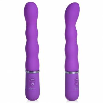 Utimi Vibrador Punto G Silicona con Cuentas Masajeador del Sexo con la Cabeza Doblado. Envíos a Málaga