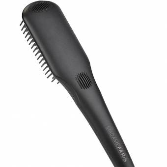 MadameParis ✮✮✮ Cepillo Alisador con Tecnología Iónica Edición LILA – Cepillo Profesional Térmico con cerdas de Cerámica – Calentamiento súper rápido – Efectividad de salón de belleza profesional.. En