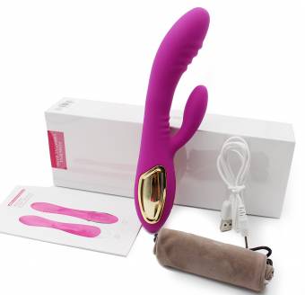 Q-Connect Life Dual Motor de vibratoren clítoris y G de punto con mungsfunktion y Sto?Función, silicona Consolador Vibrador Twist Con 7 programas, 360 ¡ã flexible bares Ultra Suave silicona, sexspielz
