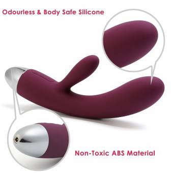 SVAKOM Alice Dual Motor Vibrador 100% Sumergible Dildo Recargable Para Mujer(Violeta). Envíos a Ciudad Real