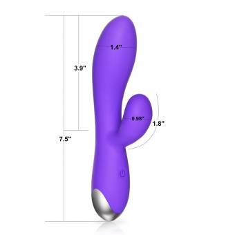 Utimi 20 Velocidades Vibrador de Conejito Recargable Punto G y Estimulador Clítoris Vibradores para Mujer Masturbación. Envíos a Barcelona