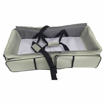 Webeauty ® 3 en 1 bebe de viaje Cuna / bolsas de pañales & portatil cuna cama para recién nacidos, bebés, niños, niñas - Baby Nursery cama para viajar (Gray). Envíos a Barcelona