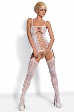 Obsessive Bodystocking G300 Bodystocking,S/M/L,Blanco. Envíos a Cantabria