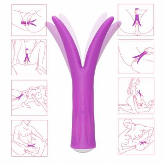 Louviva Emmi Masajeador vibrador Impermeable vibración estimulación consolador para mujer adultos juguete sexual. Envíos a Córdoba
