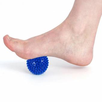 Nakital Bolas de Masaje, Bola Masajeadora con Pinchos, Acupresión Trigger Point Lacrosse Ball para Hombros, Espalda, Pies, Mano, Brazos, Cuello, Ejercicio, Yoga Relajación Alivia Fascitis Plantar Miof