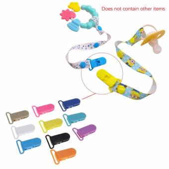 VANKER 10Pcs plástico maniquí chupete clip bebé bebé Soother titular de la cinta de 20 mm. Envíos a Granada