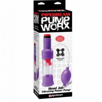 BOMBA DE SUCCION PUMP WORK JOB. E sta bomba de alimentación te agradara. Disfrute la sensación de una mamada real mientras que aumenta su tamaño.