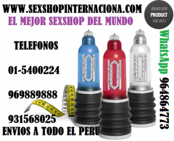 Dile adiós al miembro viril pequeño con las bombas de succión para aumentar el volumen del pene. Telf.5335930