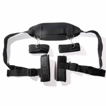 Cosplay adultos Hand & Tobillo Cuffs Strap Kit Restricciones de cama Pareja Flirt Toy para juego de fiesta. Envíos a Ourense