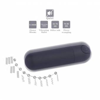 Massager Vibrante, 10 Juguetes Adultos del Sexo De La Masturbación De Los Juguetes Adultos Recargables Impermeables De La Bala USB. Envíos a La Rioja