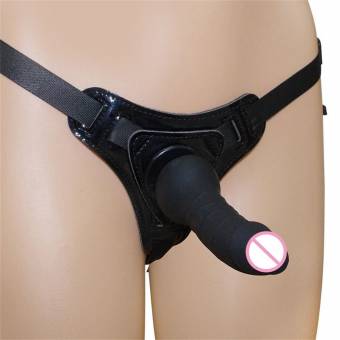 Sexuales Consoladores Estimulador Correa De Las Mujeres En El Juguete del Sexo Anal De La Ventosa del SilicóN del Consolador (Negro). Envíos a Navarra