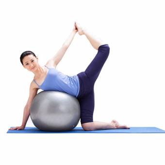 TESITE Bola De Yoga Fitness Danza Espesar Cadera De Pilates Gimnasia Bola De Equilibrio (Gris). Envíos a Ciudad Real