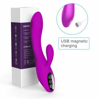 Vibrador para Mujer Juguetes Sexuales Clitoris Estimulador Dildo Consolador Vibrador Punto G Masajeador de Cuerpo 7 Modos de Vibracion Recargable y Impermeable (Purpura). Envíos a Madrid
