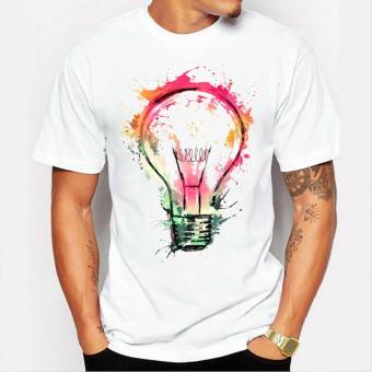 ZARLLE Camisa Hombre, Camisetas De ImpresióN De Tallas Grandes Verano Camiseta De Manga Corta De AlgodóN Tees Tops Blusa Deportivas Pollover Camiseta De AlgodóN De Camiseta Blusa Top (M, Blanco). 