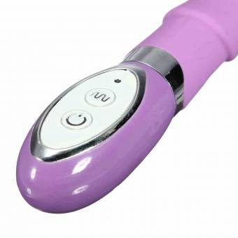 KINGSO 10 Velocidad Vibrador mujer de Silicona Juguete sexo Masajeador personal Morado. Envíos a Barcelona