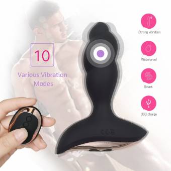 King Love Negro próstata circulación sanguínea portátil multiusos analvib desperdicios, medicinal BGE Safe Silicone anal plug. Envíos a Ávila