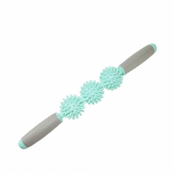 Crewell - Rodillo de Masaje para Yoga, depilación, depilación, depilación, para Gimnasio, Deportes, Fitness, Cuidado Corporal Completo, Herramienta de relajación, Verde Menta. Envíos a Lugo