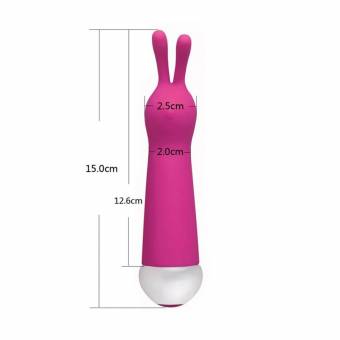Rawdah AV Estimulador vibratorio del clítoris del vibrador del punto G de las mujeres Juguete adulto del sexo del estimulador (Rosa caliente). Envíos a Granada