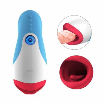Urnight Masturbádor,Masturbación Masajeador Eléctrico Juguetes sexuales Masturbádor Masculino Función de calefacción Aspiración como Boca de Los Hombres Lubricación Sensual Masturbación. Env